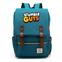 Printed Teenage Student Backpack With Casual Belt Buckle Backpack