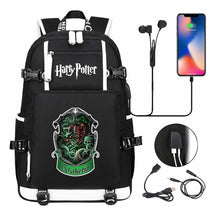 Academy Of Magic Usb Teen Student School Bag Men's And Women's Travel Backpack
