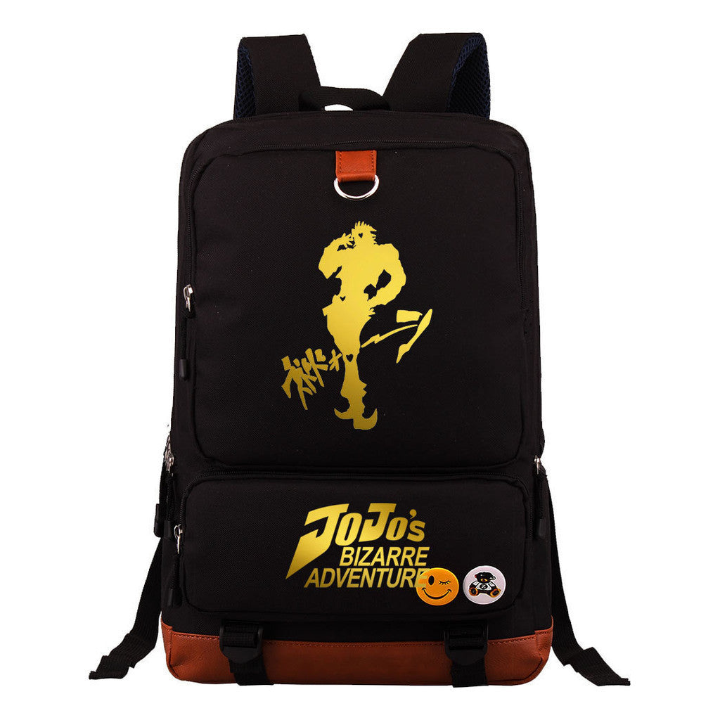 Cartoon Comic Jojo's Wonderful Adventure Youth Student Backpack Backpack Travel Bag