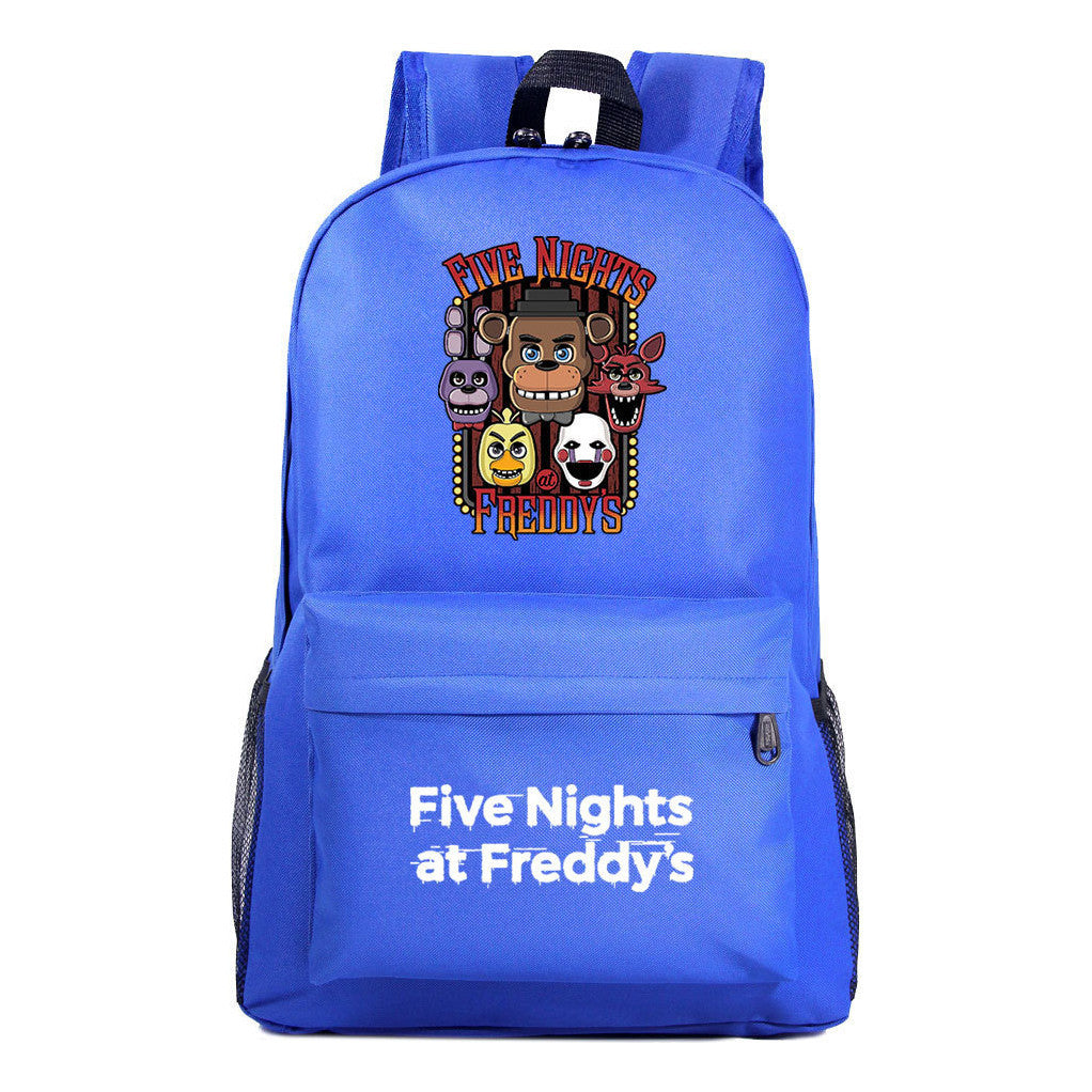 Fashionable Teddy Bear Game, Fashionable Starry Sky Student Backpack, Casual Backpack