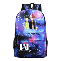 Anime My Heroes Academy Printed Youth Student Backpack Men's And Women's Leisure Backpack