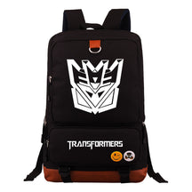Cartoon Anime Transformation Mecha Student Backpack, Men's And Women's Backpack, Travel Bag
