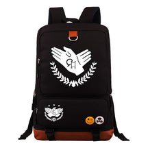Violet Eternal Garden Printed Youth Student School Bag Large Capacity Travel Bag Men's And Women's Backpack