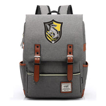 School Of Witchcraft And Wizardry Printed Youth Student School Bag Casual Belt Buckle Classic Backpack