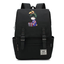 Anime My Heroes Academy Printed Youth School Bag Casual Belt Buckle Classic Backpack