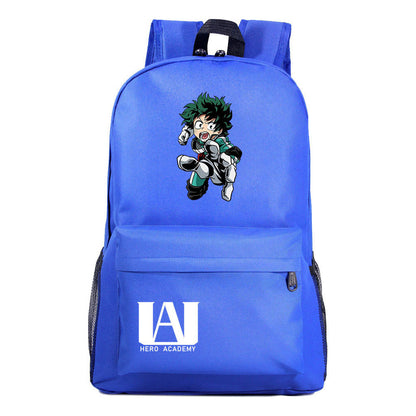 Cartoon Fashion Anime My Hero Academy Printed Youth Student Backpack Men's And Women's Leisure Backpack