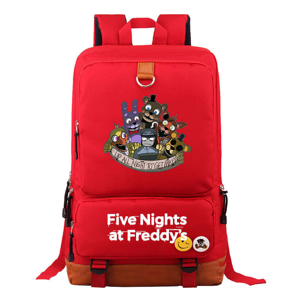 Toy Bear Game Youth Student School Bag Large Capacity Travel Bag Men's And Women's Backpack