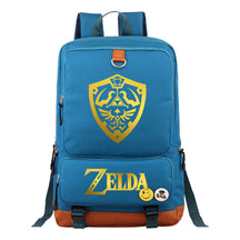Golden Selda Kingdom Tear Print Youth Student School Bag Travel Bag Shoulder Travel Backpack
