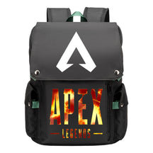 Apex Hero Print Usb Charging Head Youth School Bag Casual Backpack