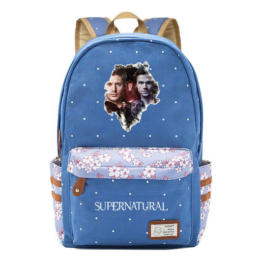Evil Power Printed Student School Bag Fashion Casual Backpack