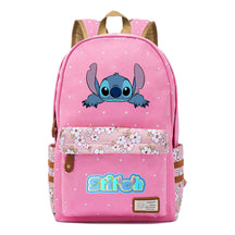 Japanese Anime Interstellar Baby Stitch Printed Youth Backpack Casual Backpack