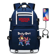 Printed Usb Youth Student Backpack For Men And Women's Leisure Travel Backpack