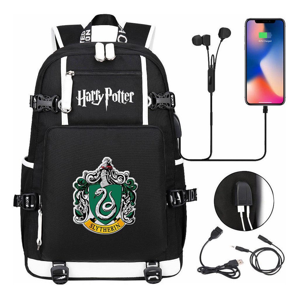 Magic School Usb Youth Student Backpack For Men And Women Leisure Travel Backpack