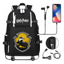 Academy Of Magic Usb Teen Student School Bag Men's And Women's Travel Backpack