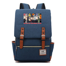 Naruto Printed Student Backpack Casual Belt Buckle Classic Backpack