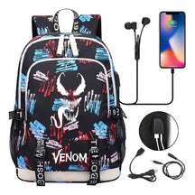 Youth Student Backpack Usb Men's And Women's Leisure Backpack