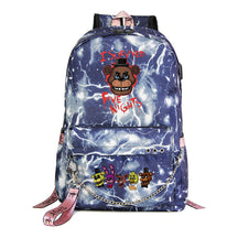 Toy Bear Game Usb Youth Student Backpack For Men And Women Leisure Travel Backpack