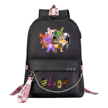 Toy Bear Game Usb Youth Student Backpack For Men And Women Leisure Travel Backpack