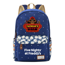 Toy Bear Game Fashion Printed Teenage Girls Student School Bag Men's And Women's Casual Canvas Backpack
