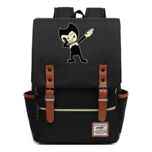 Printed Teenage Student Backpack For Men And Women With Casual Belt Buckle Classic Backpack