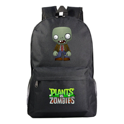 Game Plants Youth Student School Bag Men's And Women's Leisure Backpack