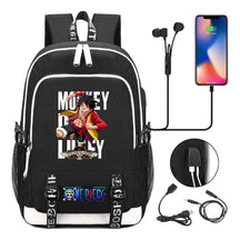Pirate King Lufei Youth Student School Bag Usb Men's And Women's Leisure Backpack