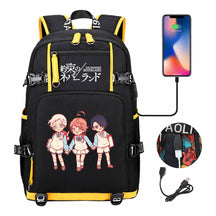 Promised Dream Island Usb Large Capacity Student Backpack Leisure Travel Backpack