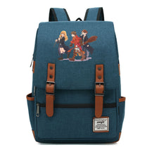 School Of Witchcraft And Wizardry Printed Youth Student School Bag Casual Belt Buckle Classic Backpack