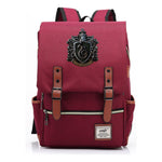 School Of Witchcraft And Wizardry Printed Youth Backpack Men And Women, Casual Belt Buckle, Classic Backpack