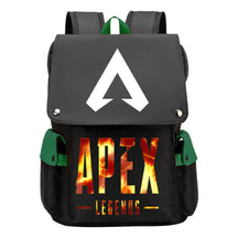 Apex Hero Print Usb Charging Head Youth School Bag Casual Backpack