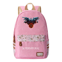 Evil Power Printed Student School Bag Fashion Casual Backpack