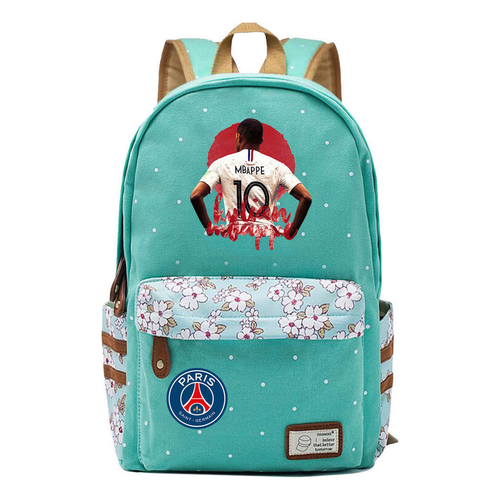 Printed Teenage Student Backpack, Fashionable Men's And Women's Casual Backpack