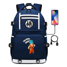 Seven Dragon Ball Usb Youth Student School Bag Men's And Women's Backpack Leisure Travel Bag