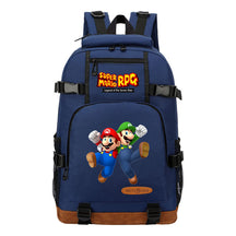 Super Mario Printed Youth Backpack For Leisure Travel Backpack