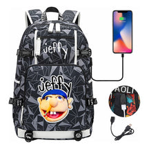 Printed Teenage Student Backpack, Men's And Women's Backpacks, Leisure Travel Backpacks
