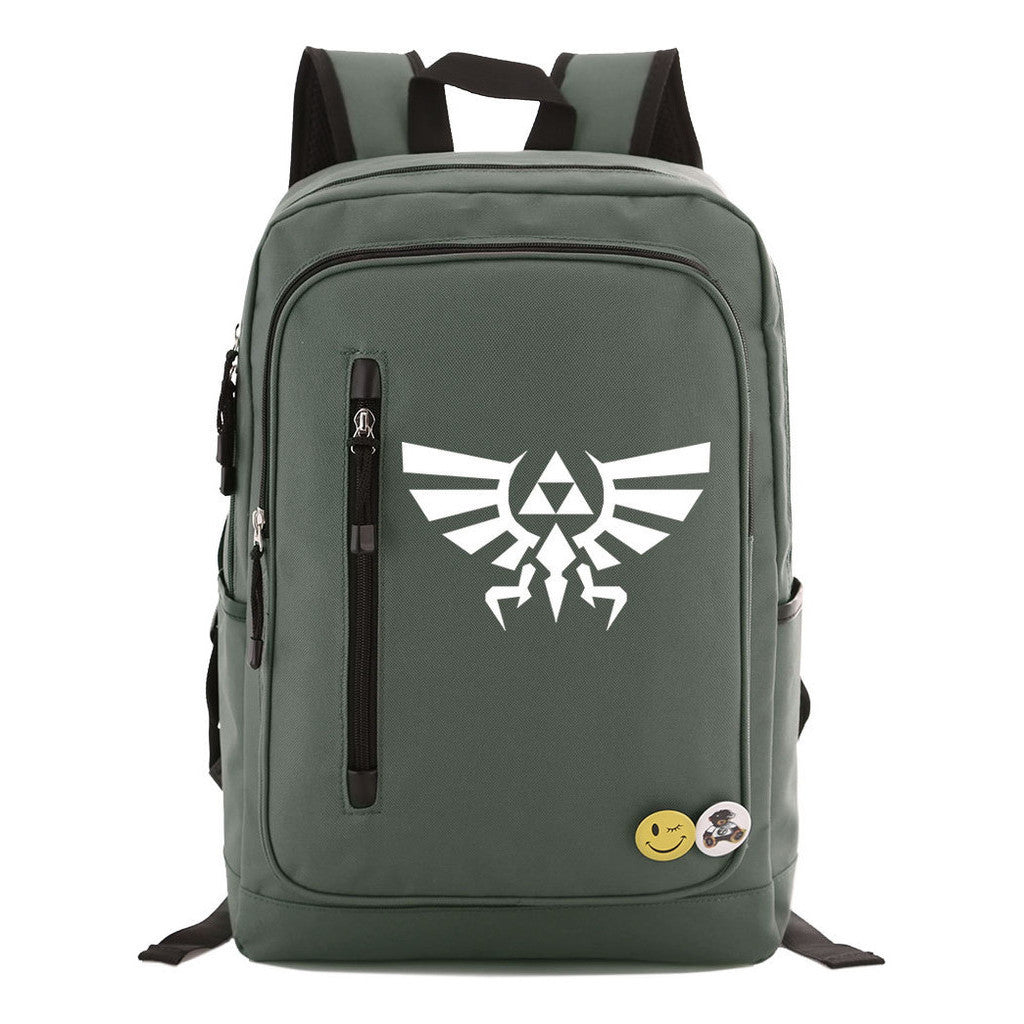 Game Zelda Kingdom Tears Print Youth Student Backpack Men's And Women's Leisure Travel Backpack