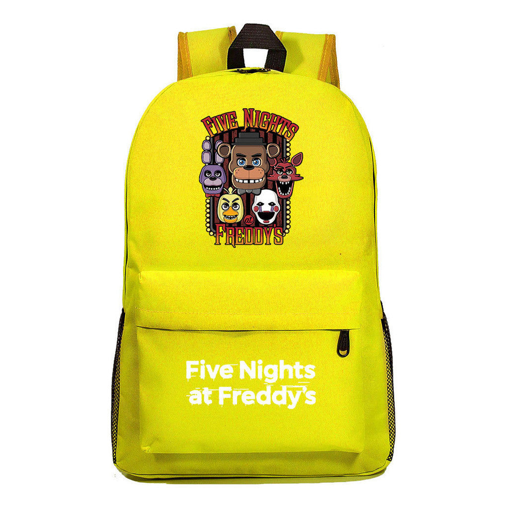 Fashionable Teddy Bear Game, Fashionable Starry Sky Student Backpack, Casual Backpack