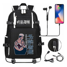 Printed Usb Youth Student Backpack For Men And Women's Leisure Large Capacity Travel Backpack