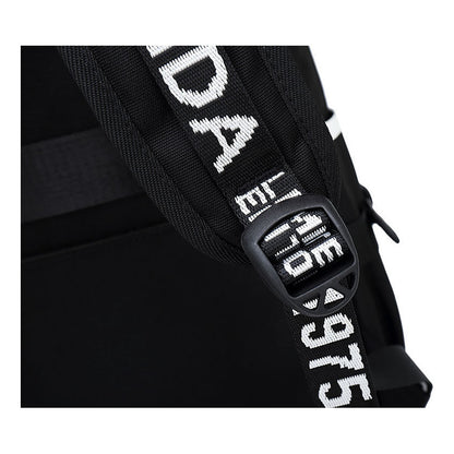 Sports Football Star Printed Usb Youth Student Backpack, Men's And Women's Backpack, Leisure Travel Bag