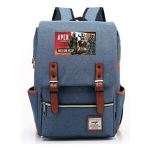 Printed Teenage Student Backpack For Men And Women With Casual Belt Buckle Classic Backpack