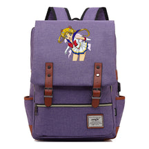 Anime Beauty Girl Warrior Youth Student School Bag Usb Men's And Women's Leisure Backpack