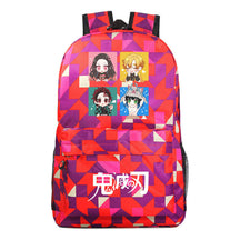 Cartoon Fashion Printed Youth Student Backpack Men And Women's Leisure Backpack
