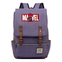 Superhero Printed Youth Student Backpack For Men And Women's Casual Classic Backpack