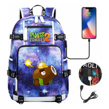 Printed Usb Youth Student Backpack For Men And Women's Leisure Travel Backpack