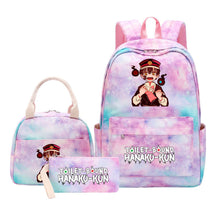 Student Girl Backpack Lunch Bag Three Piece Set Backpack Set