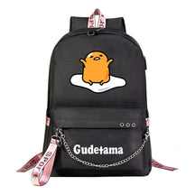 Lazy Egg Usb Youth Student Backpack For Boys And Girls Leisure Travel Backpack