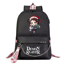 Cartoon Ribbon Youth Student School Bag Men's And Women's Leisure Travel Backpack