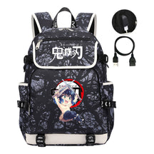 Anime Cartoon Usb Youth Student Backpack For Men And Women Leisure Backpack