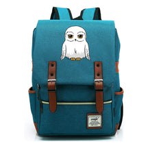 School Of Witchcraft And Wizardry Printed Student School Bag Casual Belt Buckle Classic Backpack