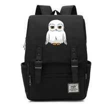 School Of Witchcraft And Wizardry Printed Student School Bag Casual Belt Buckle Classic Backpack